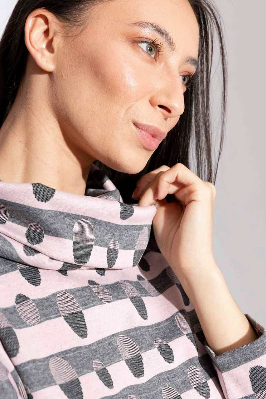 Pink Gigi Roll Jumper