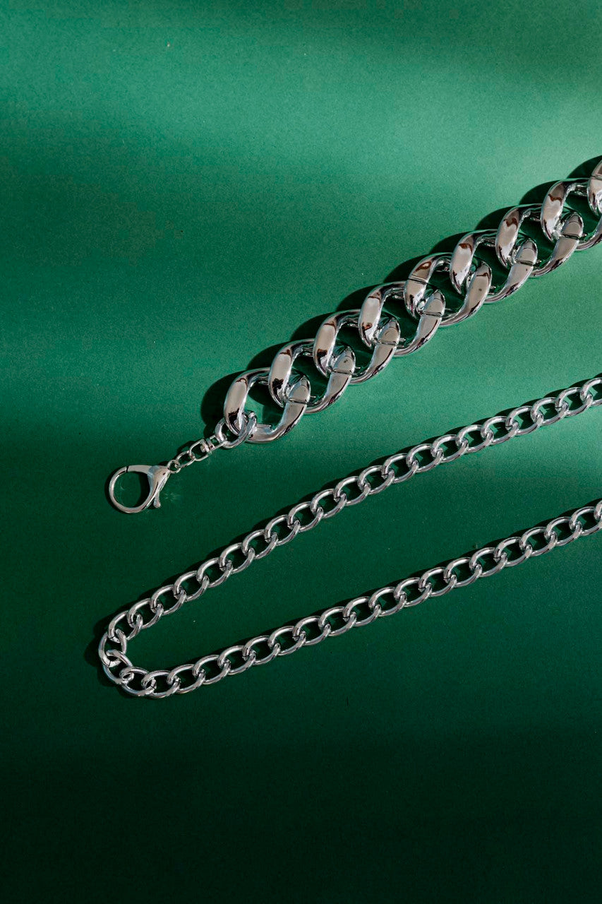 Silver Resin Belts S