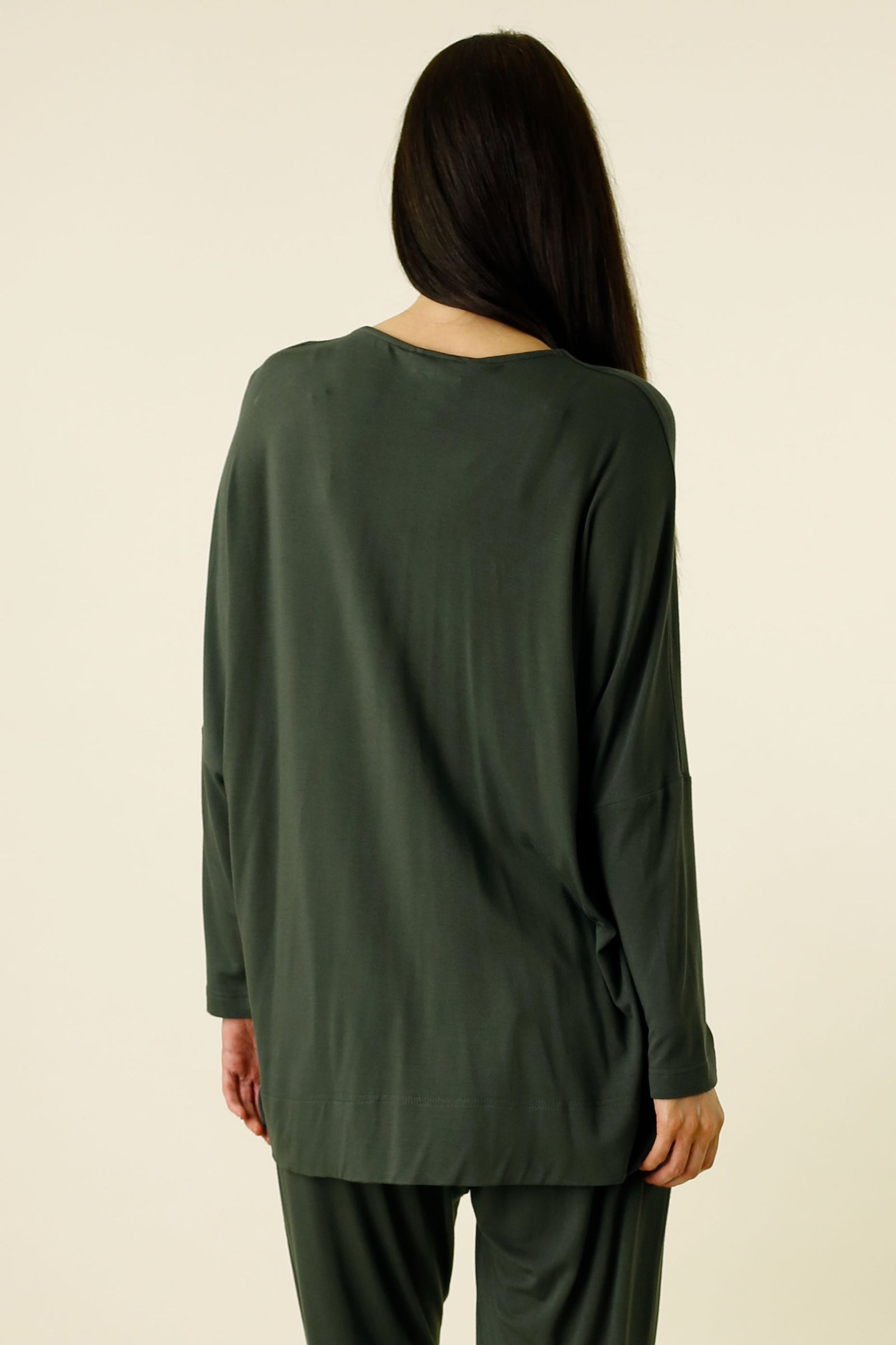 Khaki Bamboo Bondi Top - FINAL SALE