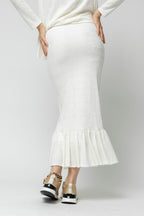 Ivory Frill Skirt