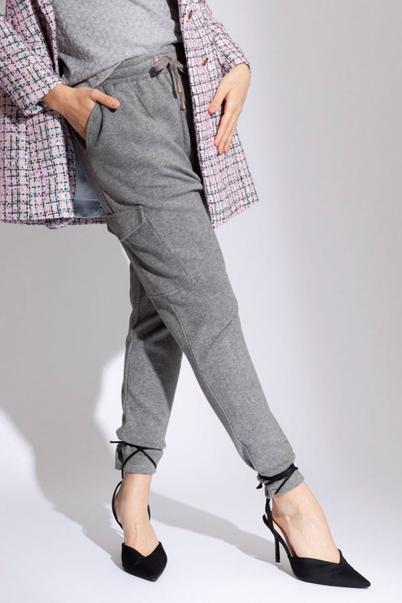 Grey Cargo Lounge Pants- Sale