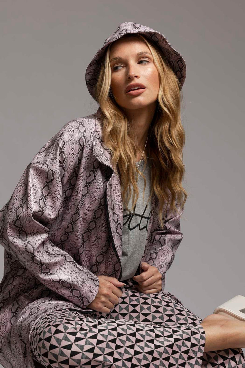 Lilac Waterproof Hat
