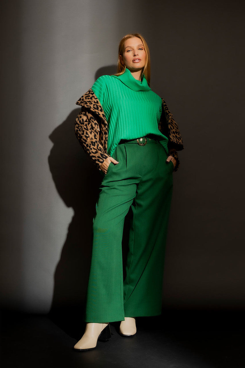 Jade Cowl Neck Jumper Jade S/M