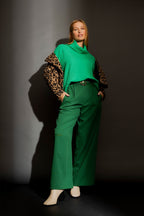 Jade Cowl Neck Jumper Jade S/M