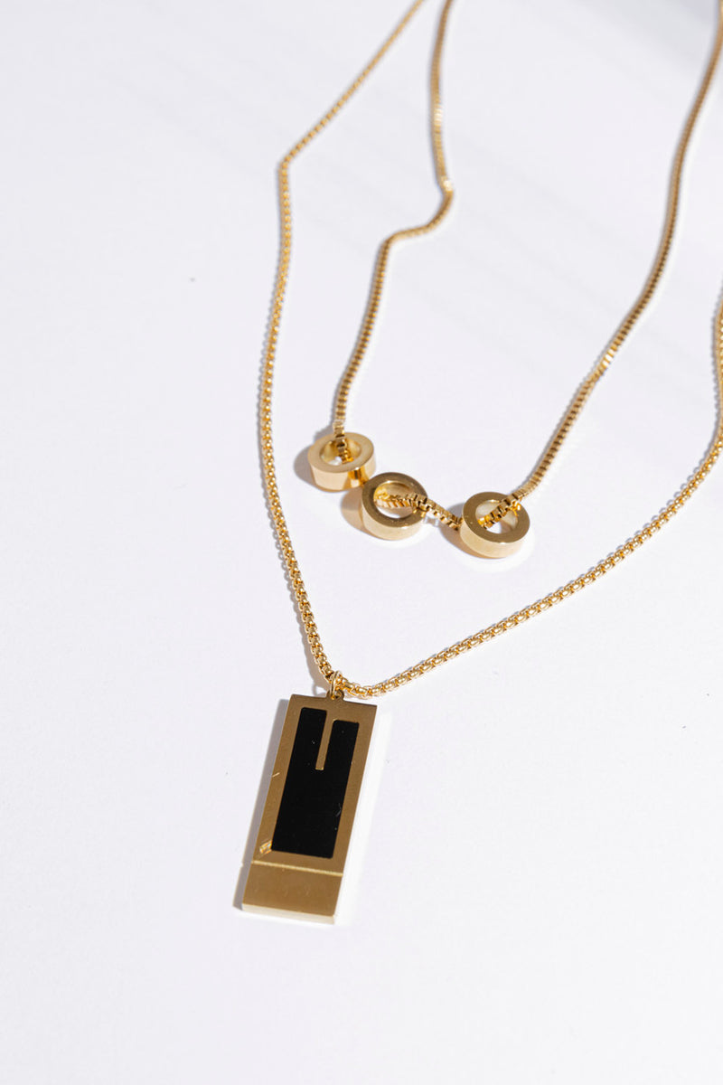 Gold Plated Santorini Necklace