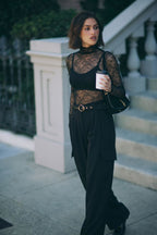 Black Euro Cleo Cargo Pant