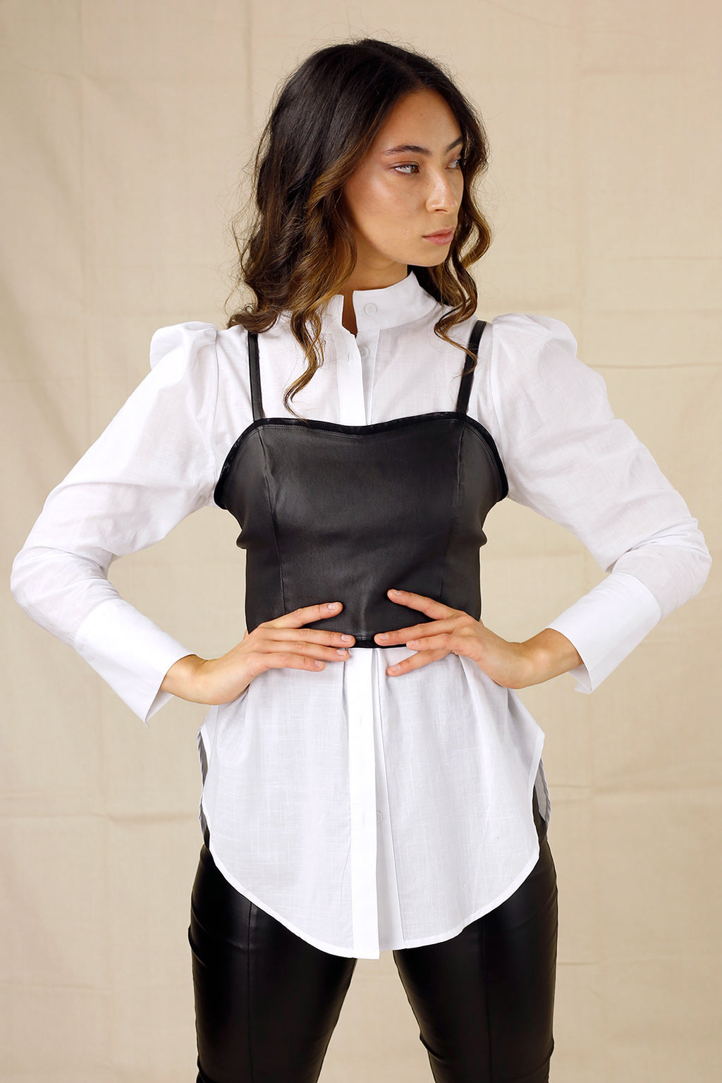 Black Waxed Miracle Bralette - SALE