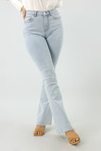 Light Blue Denim Flare Jean