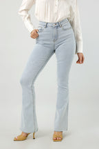 Light Blue Denim Flare Jean