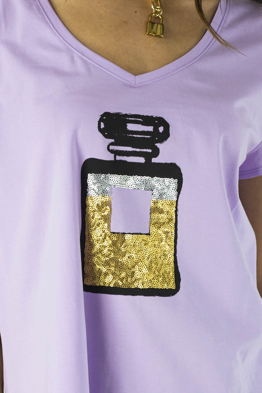 Lilac Perfume T - Shirt