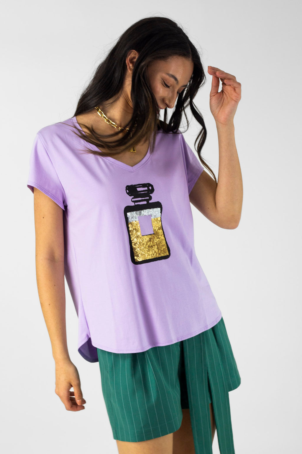 Lilac Perfume T - Shirt