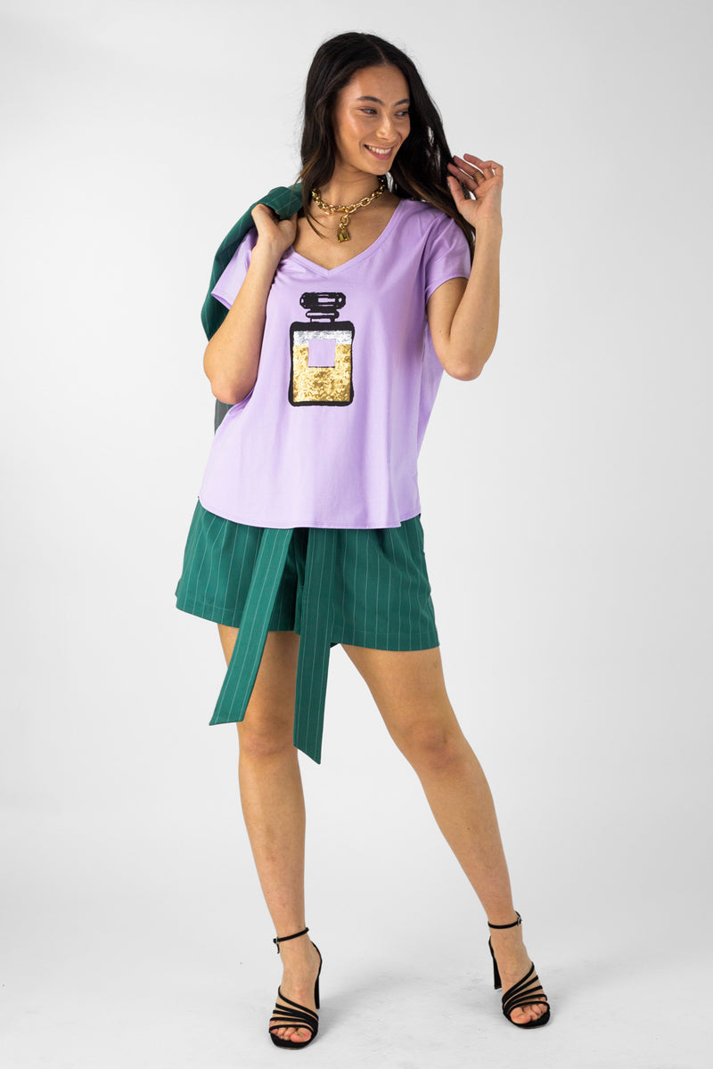 Lilac Perfume T - Shirt