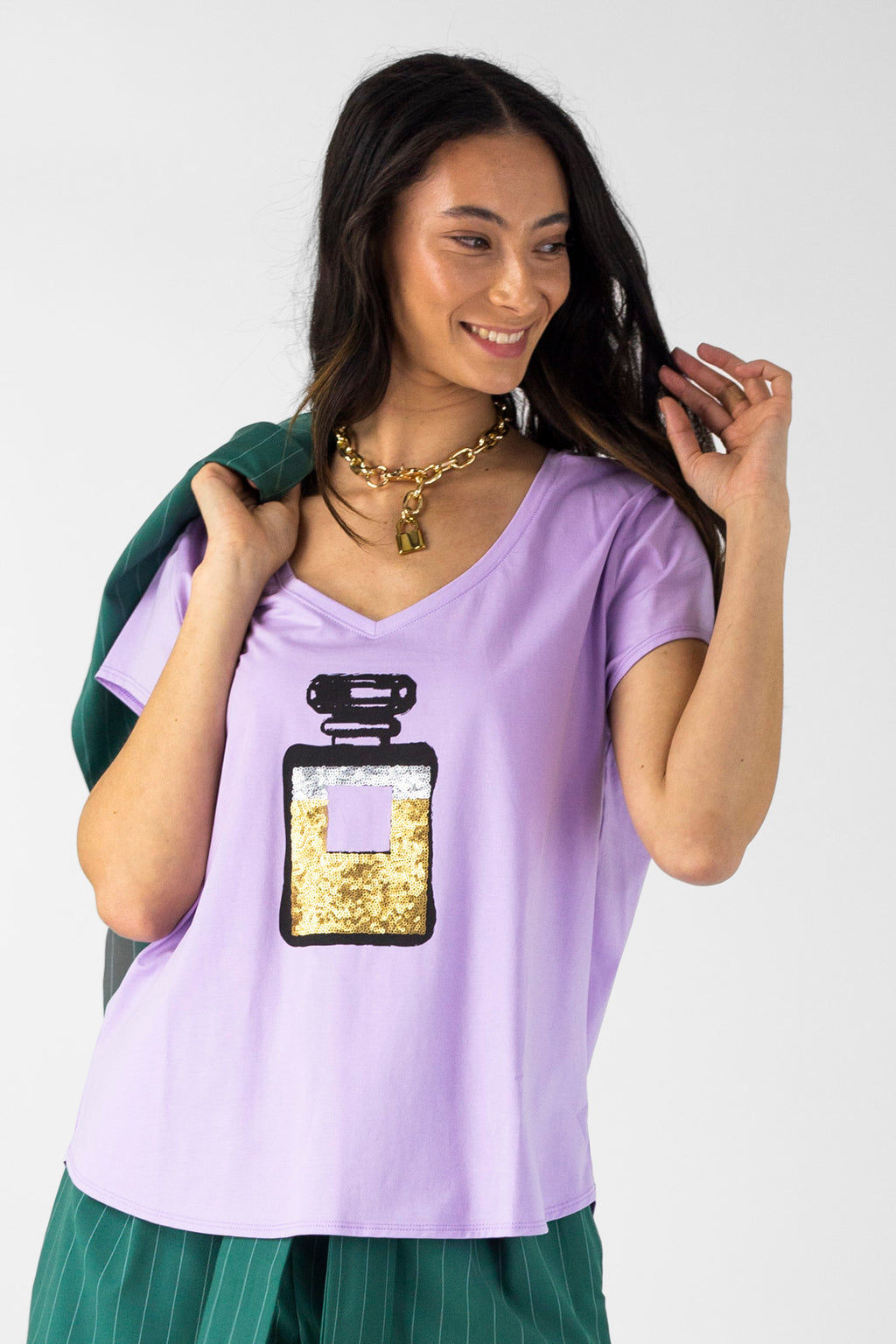 Lilac Perfume T - Shirt