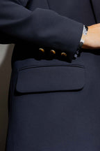 Deep Navy Classic Oversized Blazer Navy