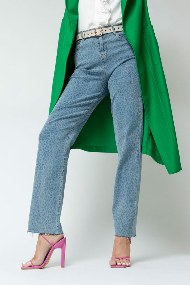 Light Chambray Animal Jean