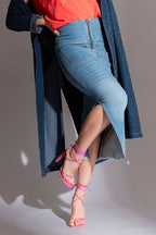 Mid Denim Nevada Skirt