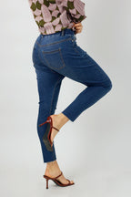 Chambray Denim Slouch Jeans - Sale