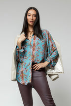 Blue Milano Print Shirt