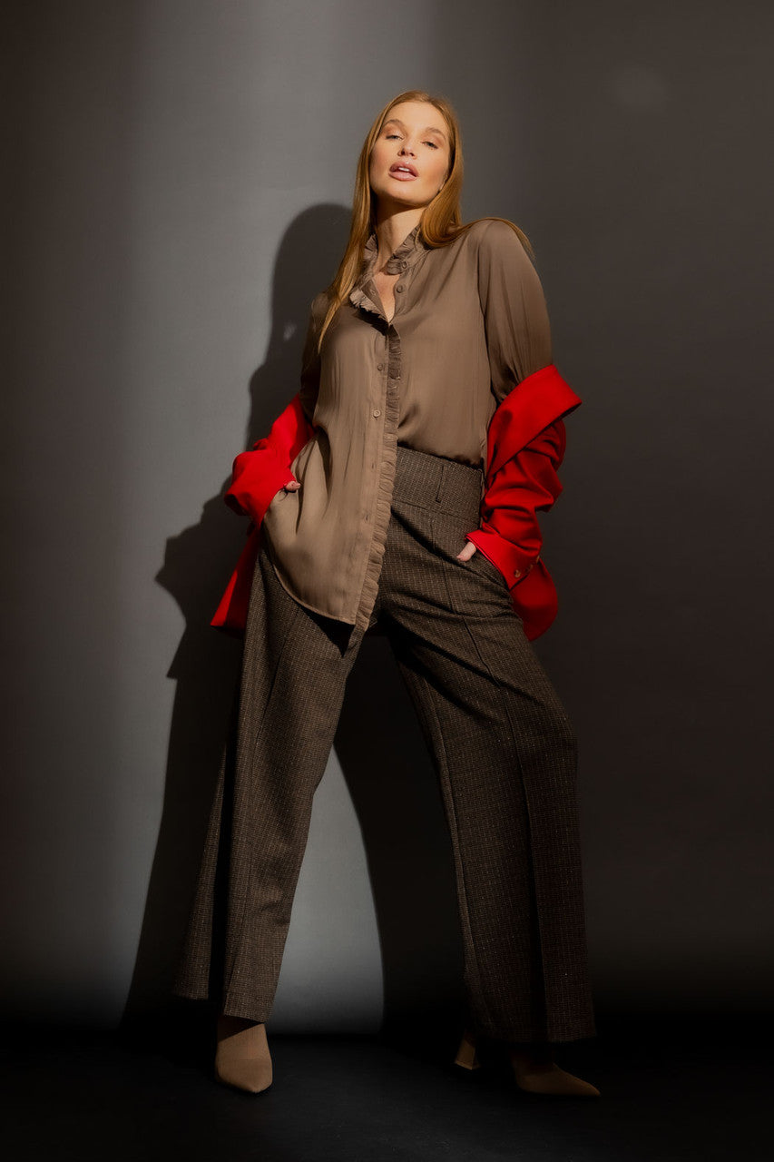 Cocoa Silky Roma Shirt