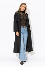 Light Denim Button Front Jean