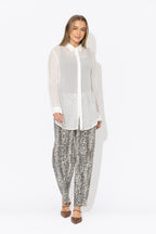 White Viscose Charlie Shirt