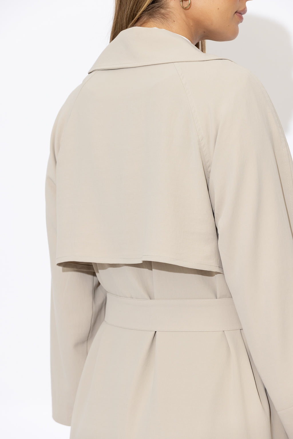 Beige Luxury Trench Coat
