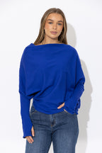 Cobalt Milan Model Knit