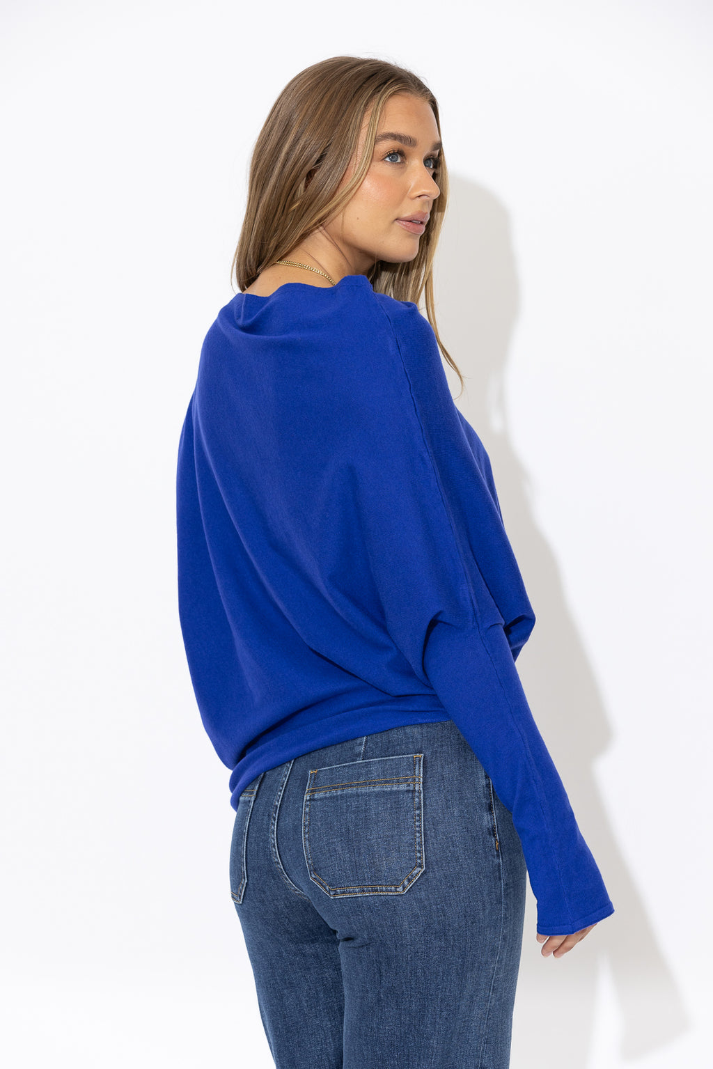 Cobalt Milan Model Knit