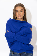 Cobalt Milan Model Knit