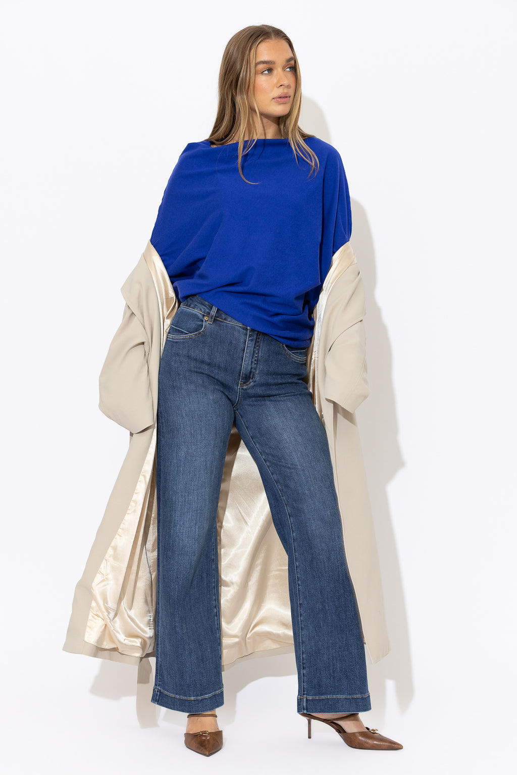 Cobalt Milan Model Knit
