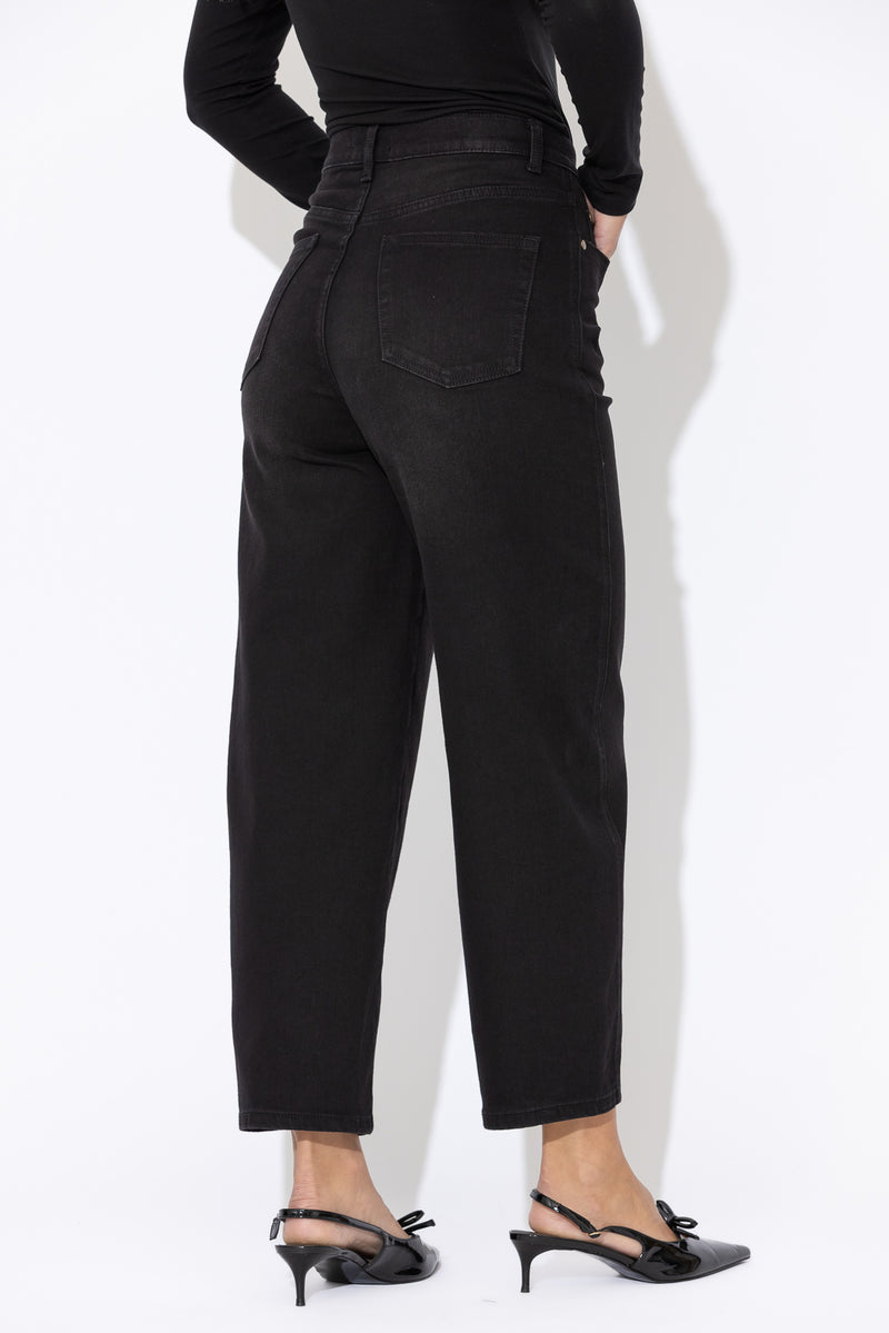 Black Barrel Jean