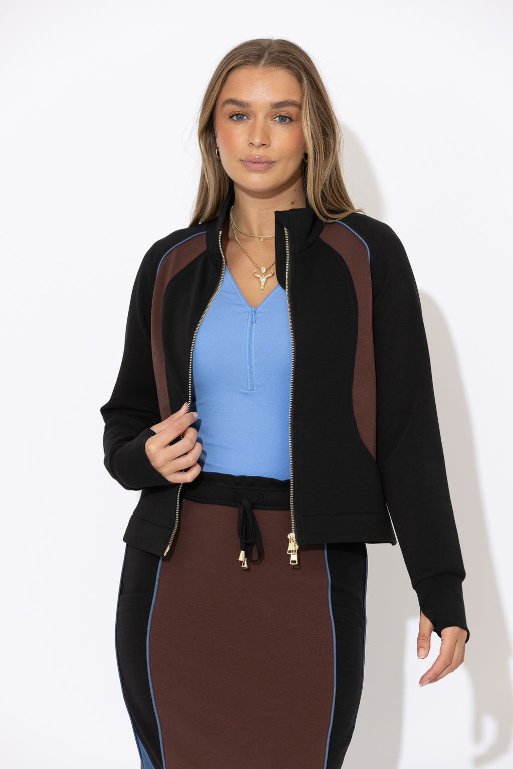 Black Scuba Movement Jacket