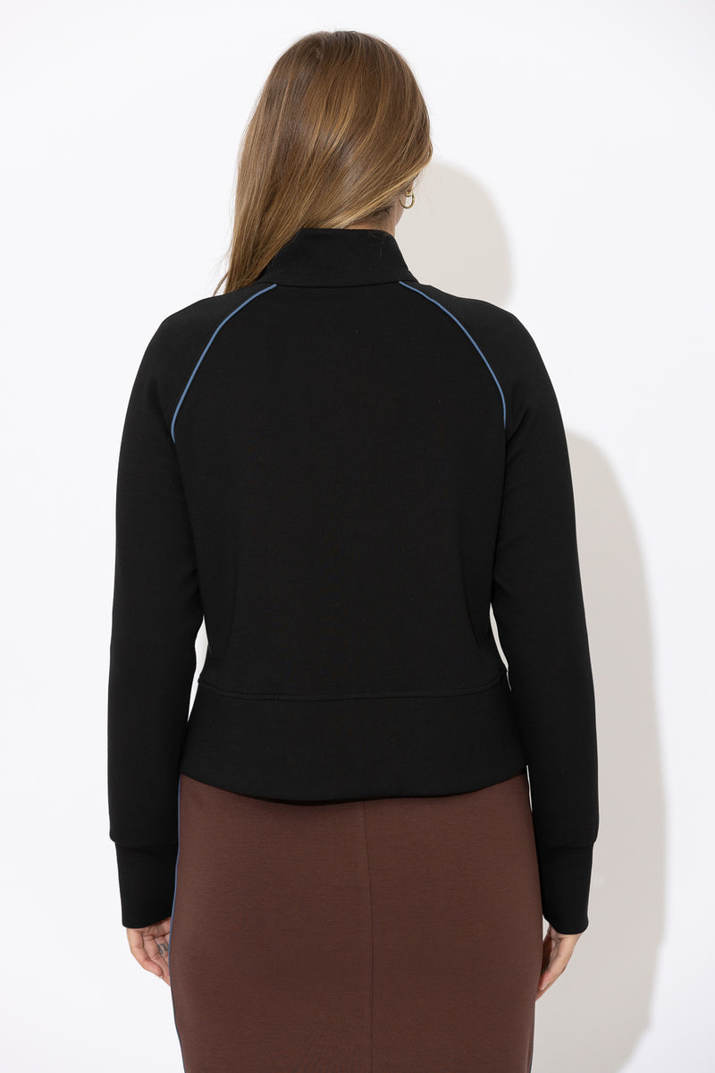 Black Scuba Movement Jacket