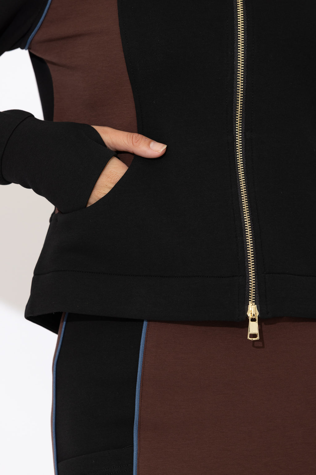 Black Scuba Movement Jacket