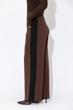 Chocolate Scuba Panel Pant