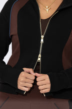 Black Scuba Movement Jacket