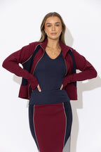 Raspberry Scuba Movement Jacket