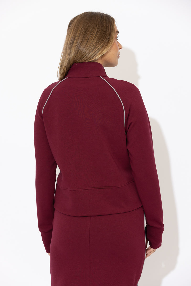 Raspberry Scuba Movement Jacket