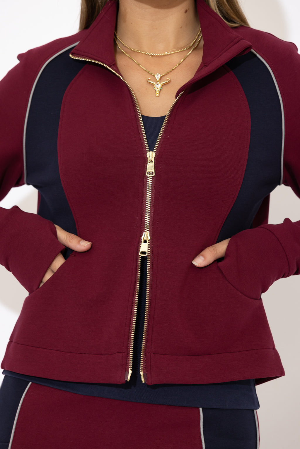 Raspberry Scuba Movement Jacket