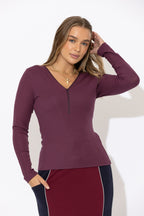 Cherry Tencel Envy Top