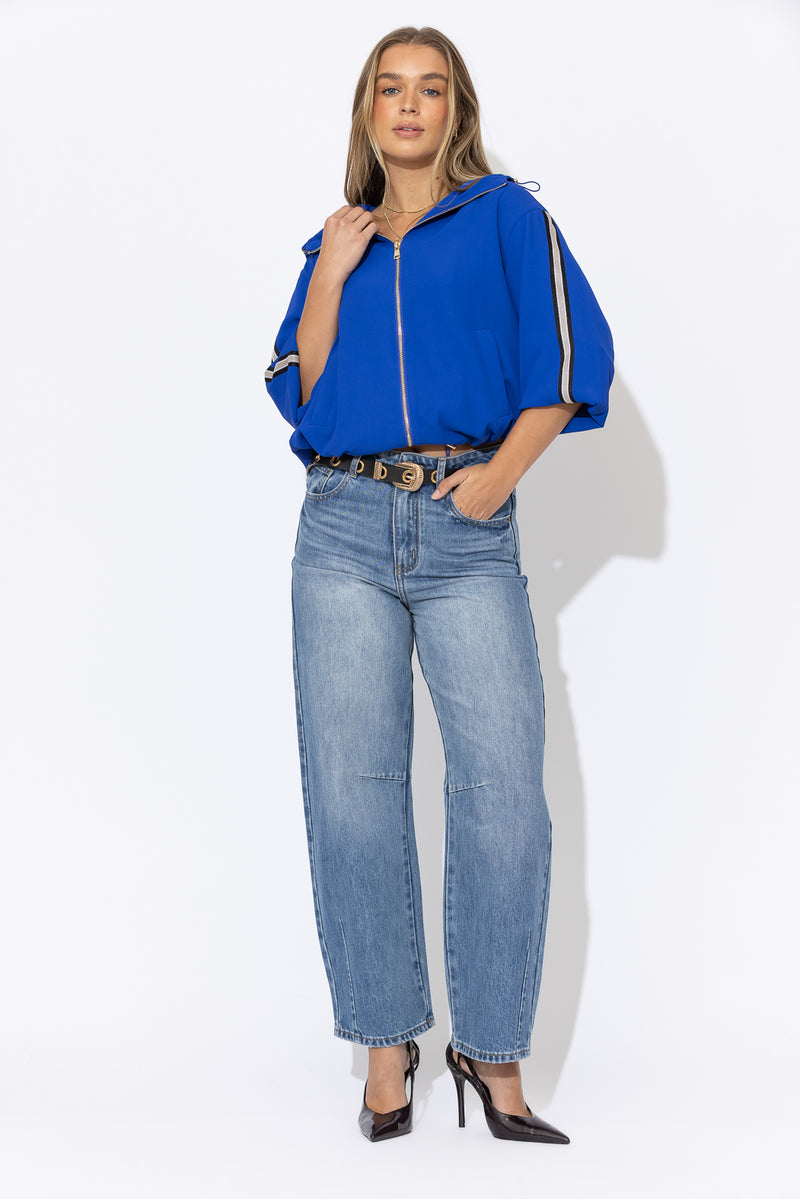 Mid Denim Cocoon Jean