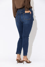 Dark Denim Stretch Jogger Jean