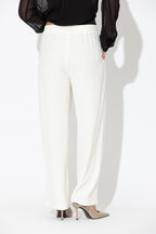 Ivory Drape Drawstring Pant