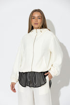 Ivory Drape Sport Jacket