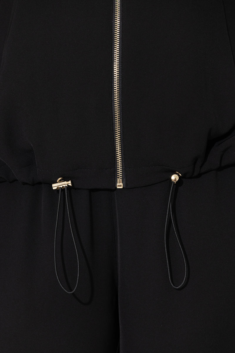 Black Drape Sport Jacket