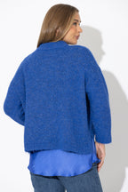 Cobalt Fluffy Everyday Jumper
