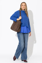 Cobalt Fluffy Everyday Jumper