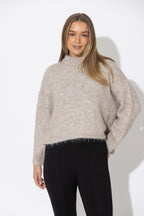 Oatmeal Fluffy Everyday Jumper