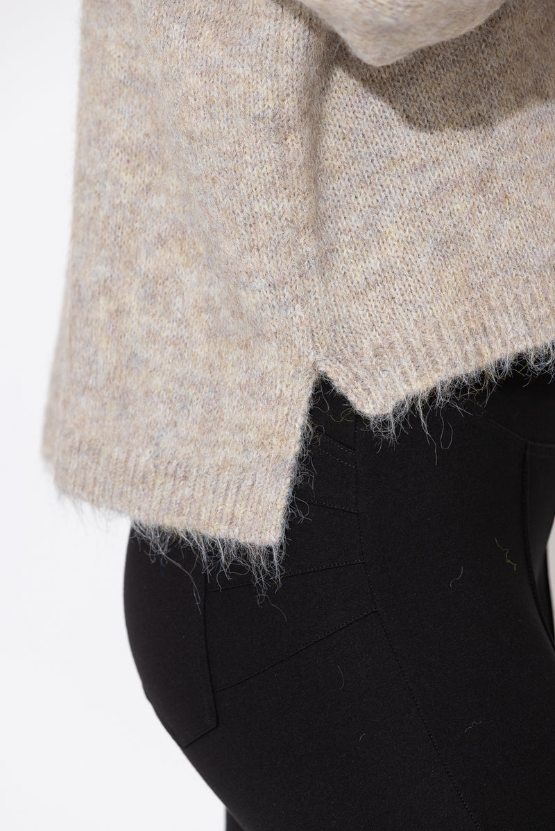 Oatmeal Fluffy Everyday Jumper