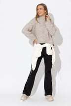 Oatmeal Fluffy Everyday Jumper